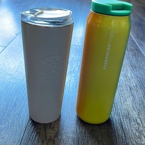 Starbucks two Cup bundle. GUC